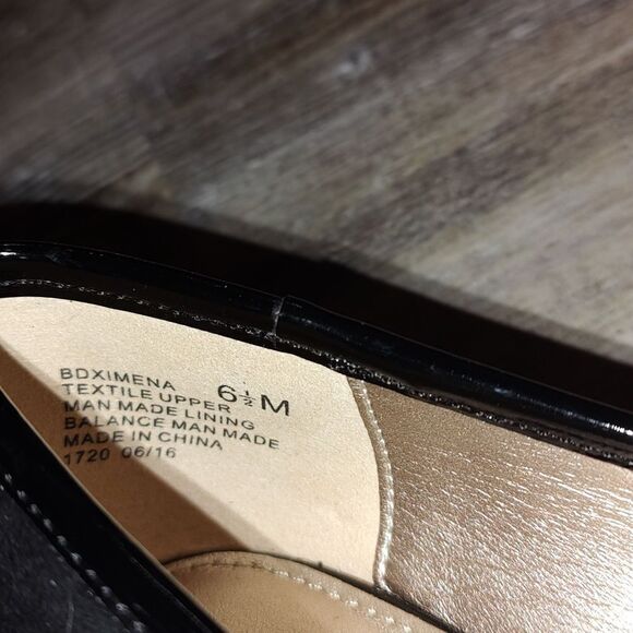 Bandolino Womens BDXIMENA Black Faux Suede Bow Block heel Shoes Size 6.5 M - Picture 6 of 6